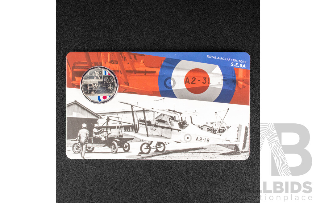 Australian RAM 2021 Commemorative Fifty Cent Coin Set, Royal Australian Air Force Centenary