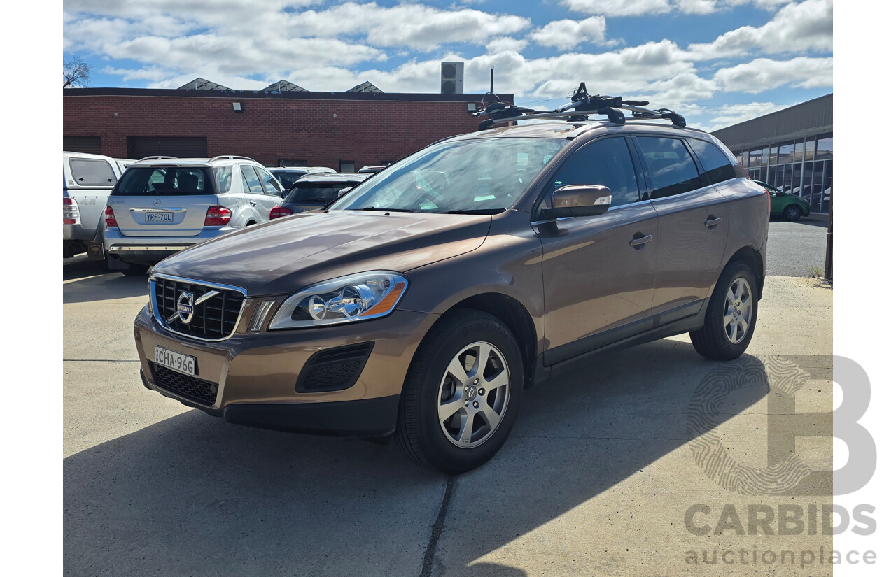 8/2012 Volvo XC60 T5 DZ MY13 4d Wagon Terra Bronze Metallic Turbo 2.0L