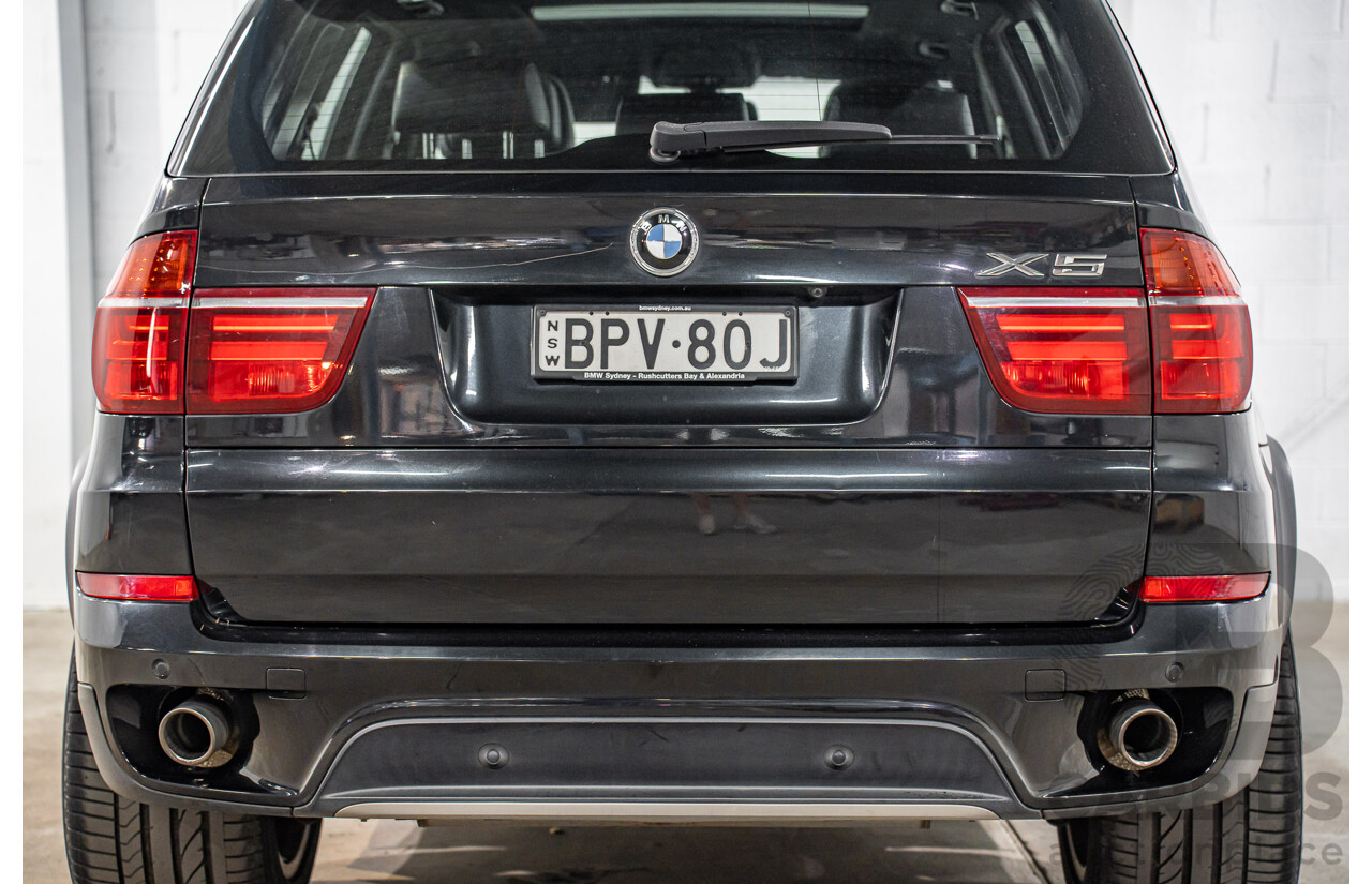 7/2010 BMW X5 xDrive40d Sport E70 MY10 4d Wagon Black Sapphire Metallic Twin Turbo Diesel 3.0L