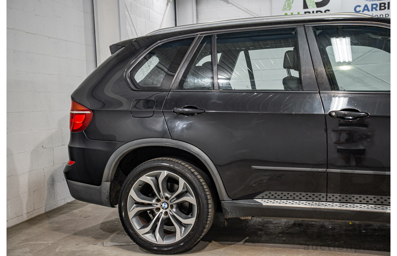 7/2010 BMW X5 xDrive40d Sport E70 MY10 4d Wagon Black Sapphire Metallic Twin Turbo Diesel 3.0L
