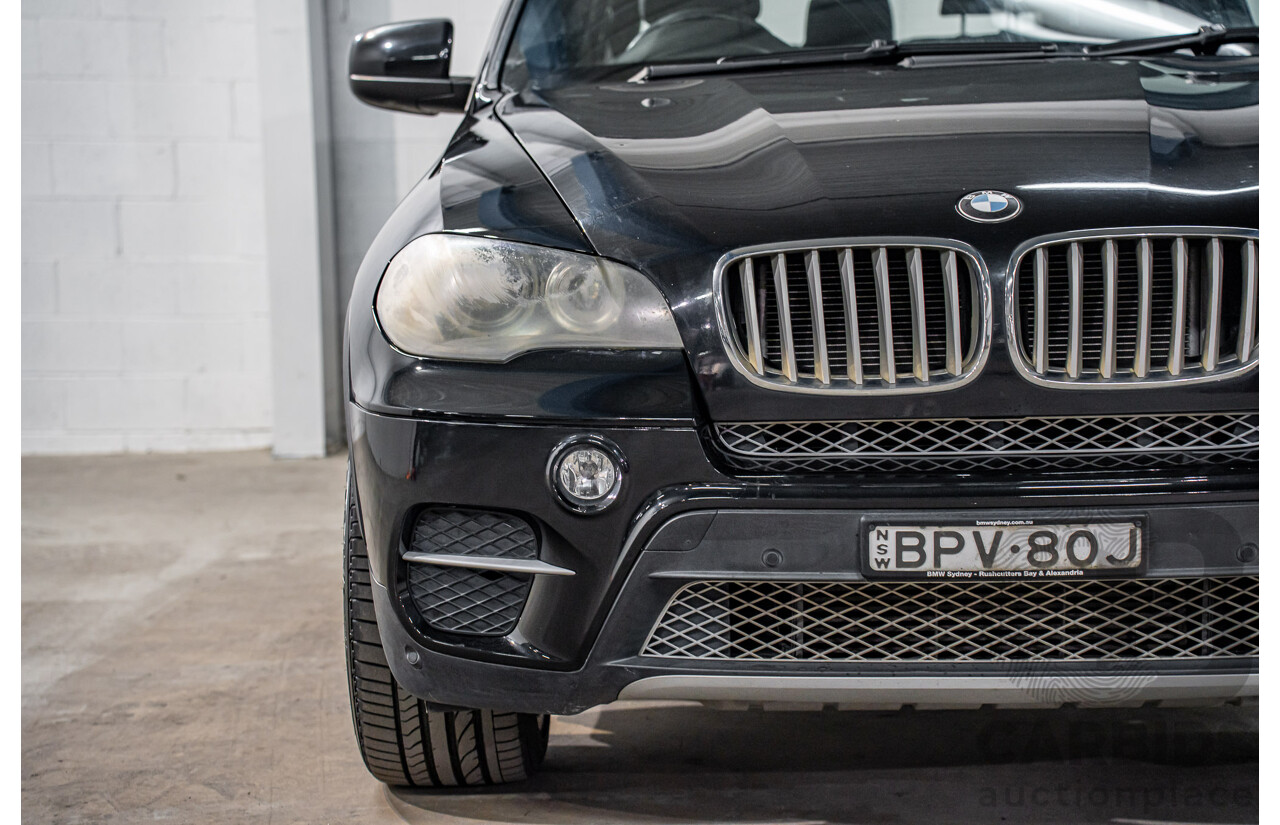 7/2010 BMW X5 xDrive40d Sport E70 MY10 4d Wagon Black Sapphire Metallic Twin Turbo Diesel 3.0L