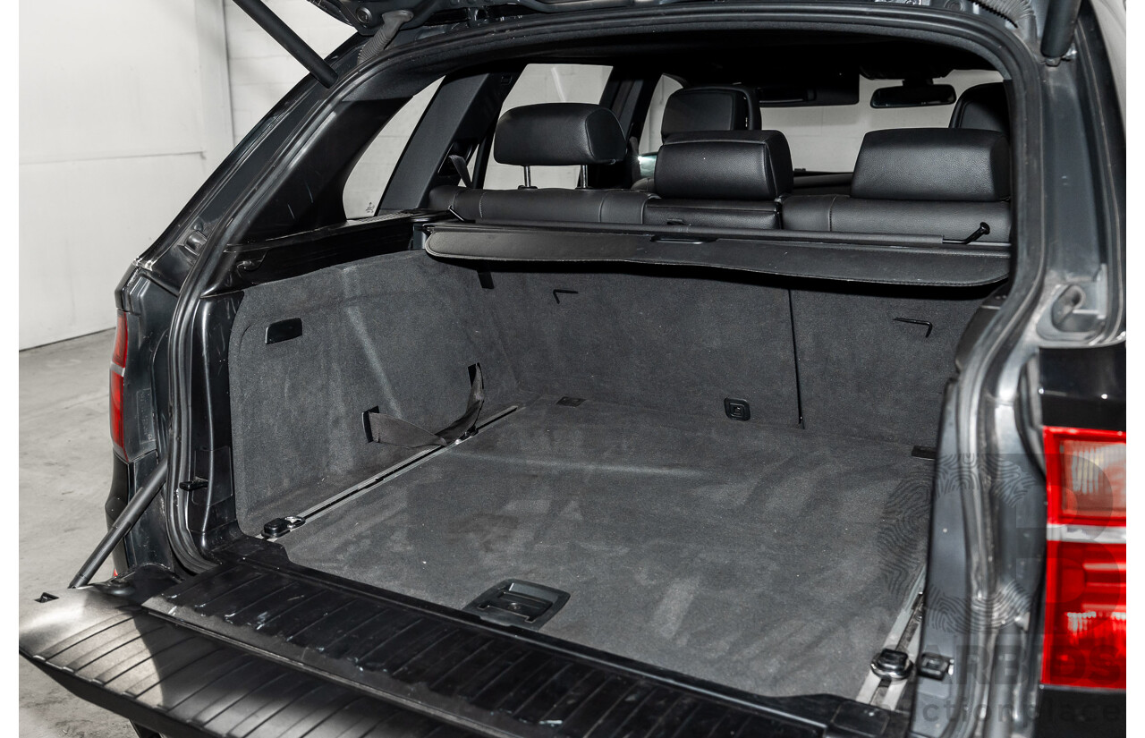 7/2010 BMW X5 xDrive40d Sport E70 MY10 4d Wagon Black Sapphire Metallic Twin Turbo Diesel 3.0L