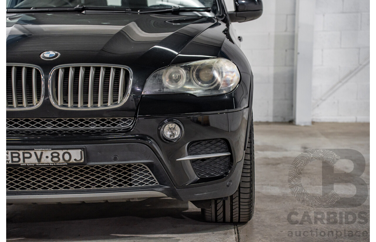 7/2010 BMW X5 xDrive40d Sport E70 MY10 4d Wagon Black Sapphire Metallic Twin Turbo Diesel 3.0L