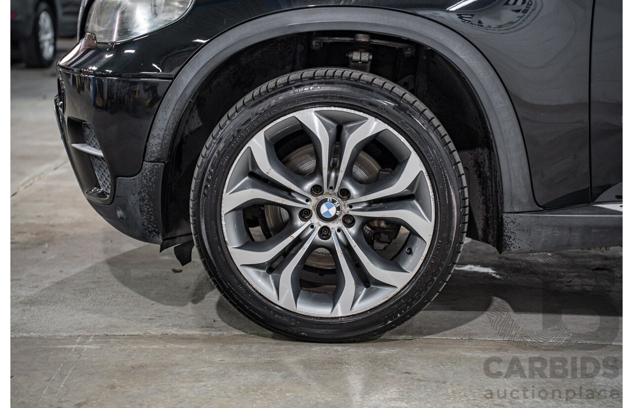 7/2010 BMW X5 xDrive40d Sport E70 MY10 4d Wagon Black Sapphire Metallic Twin Turbo Diesel 3.0L
