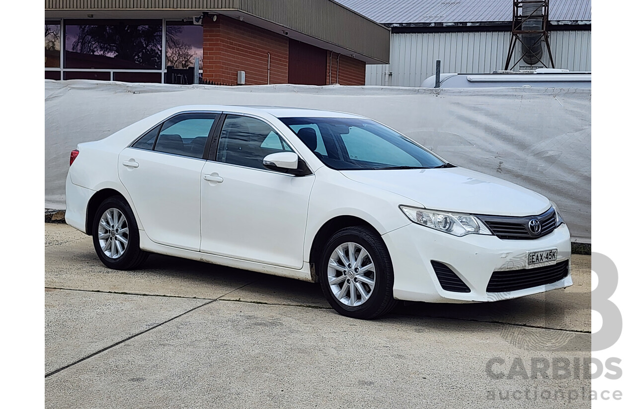 7/2014 Toyota Camry Altise ASV50R 4d Sedan White 2.5L