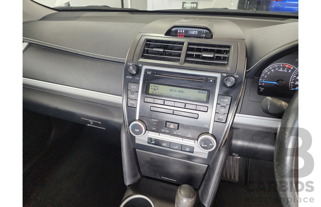 7/2014 Toyota Camry Altise ASV50R 4d Sedan White 2.5L