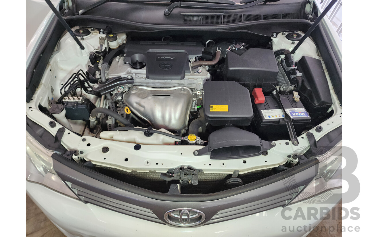 7/2014 Toyota Camry Altise ASV50R 4d Sedan White 2.5L