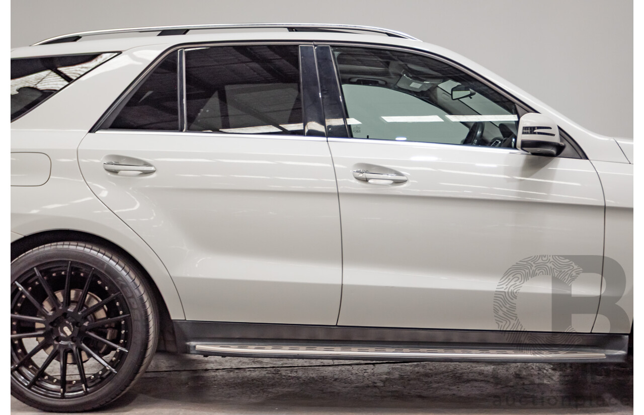 04/2014 Mercedes-Benz ML 250CDI BLUETEC (AWD) 166 MY14 4D Wagon Polar White Turbo Diesel 2.1L