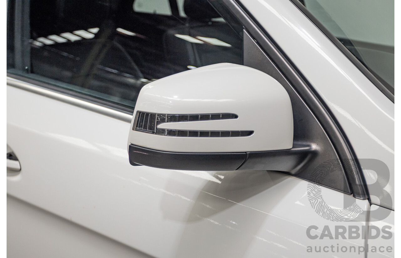 04/2014 Mercedes-Benz ML 250CDI BLUETEC (AWD) 166 MY14 4D Wagon Polar White Turbo Diesel 2.1L