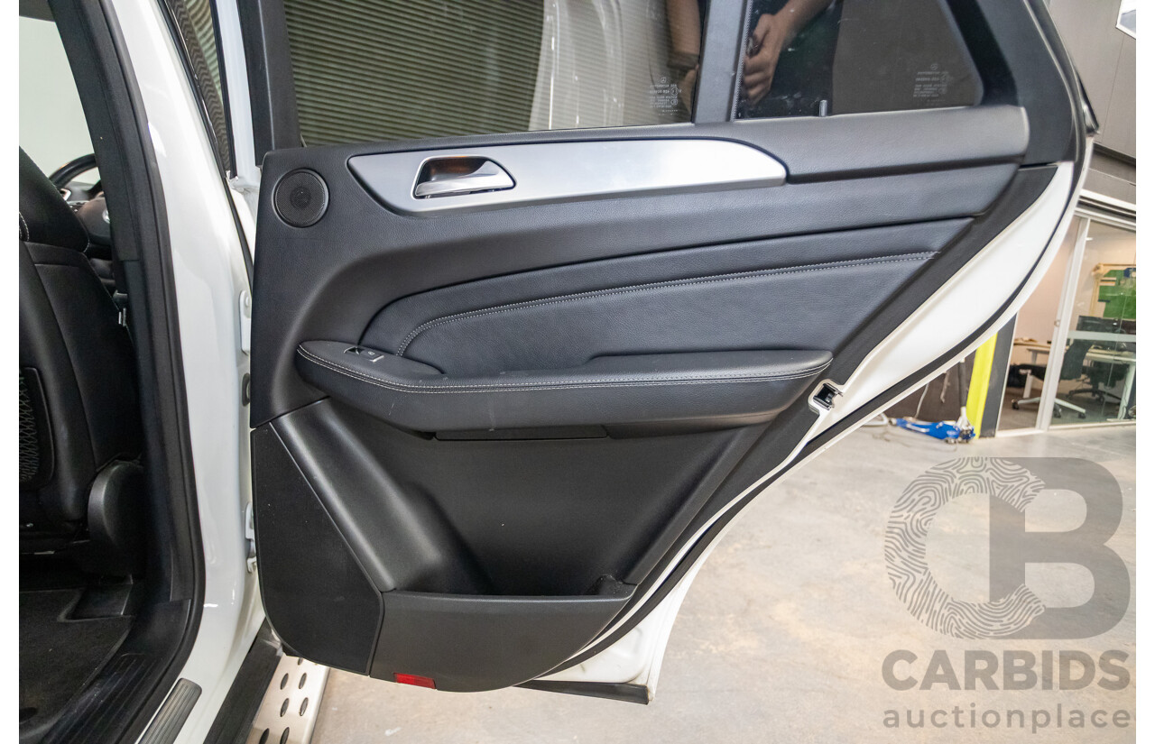 04/2014 Mercedes-Benz ML 250CDI BLUETEC (AWD) 166 MY14 4D Wagon Polar White Turbo Diesel 2.1L