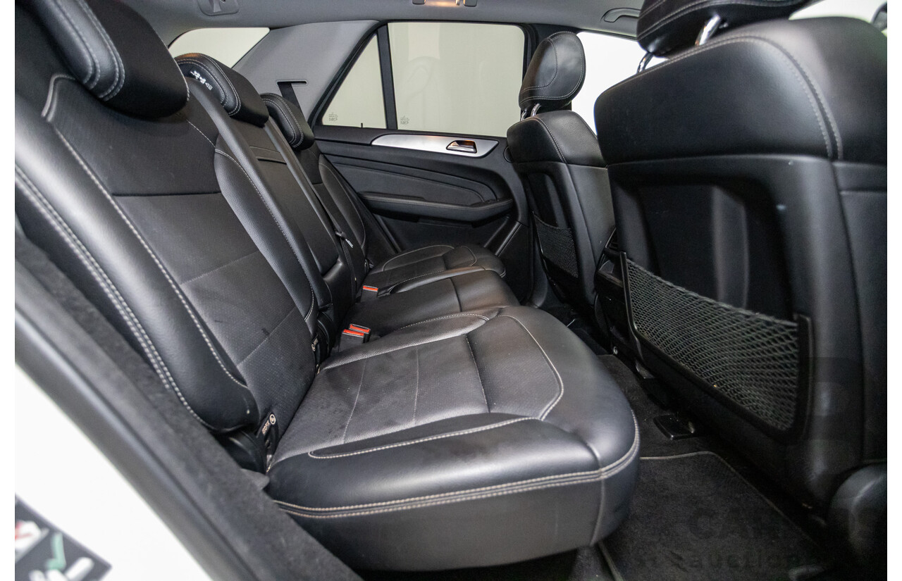 04/2014 Mercedes-Benz ML 250CDI BLUETEC (AWD) 166 MY14 4D Wagon Polar White Turbo Diesel 2.1L
