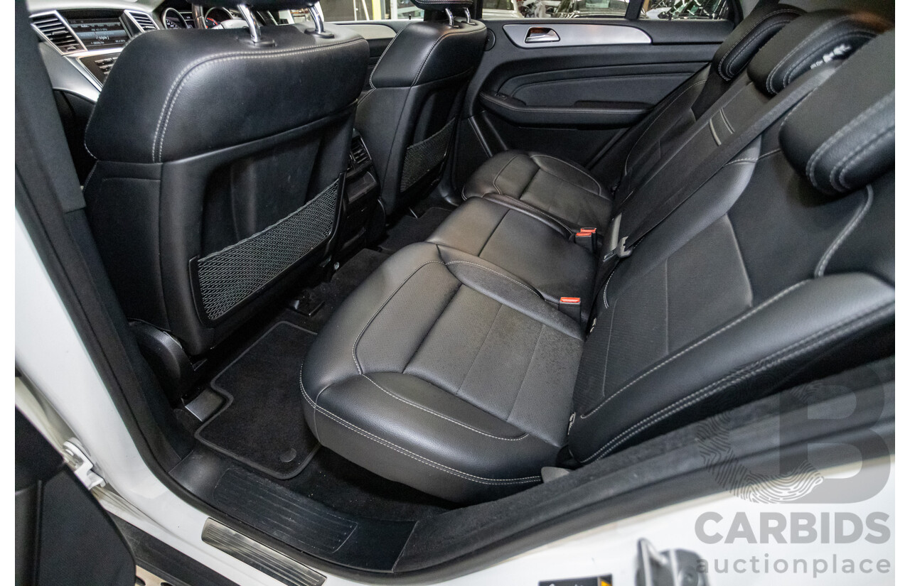 04/2014 Mercedes-Benz ML 250CDI BLUETEC (AWD) 166 MY14 4D Wagon Polar White Turbo Diesel 2.1L