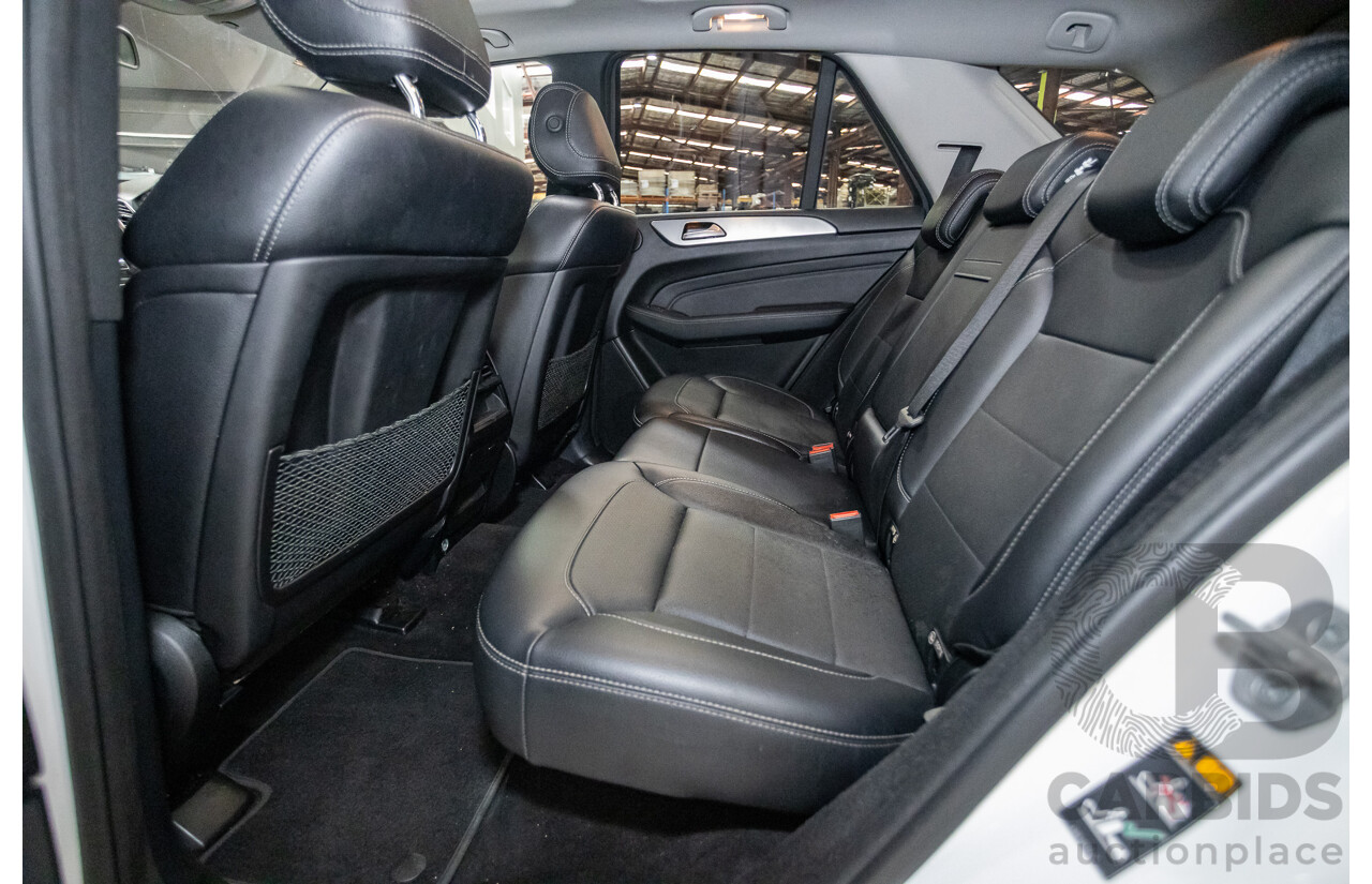 04/2014 Mercedes-Benz ML 250CDI BLUETEC (AWD) 166 MY14 4D Wagon Polar White Turbo Diesel 2.1L