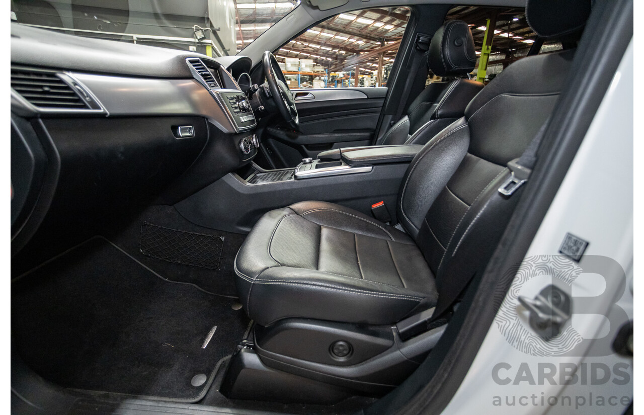 04/2014 Mercedes-Benz ML 250CDI BLUETEC (AWD) 166 MY14 4D Wagon Polar White Turbo Diesel 2.1L