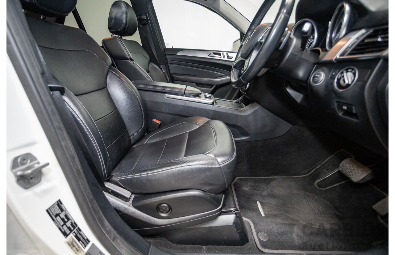 04/2014 Mercedes-Benz ML 250CDI BLUETEC (AWD) 166 MY14 4D Wagon Polar White Turbo Diesel 2.1L