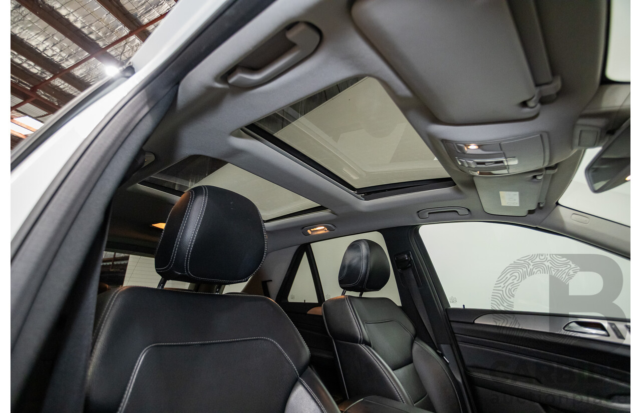 04/2014 Mercedes-Benz ML 250CDI BLUETEC (AWD) 166 MY14 4D Wagon Polar White Turbo Diesel 2.1L