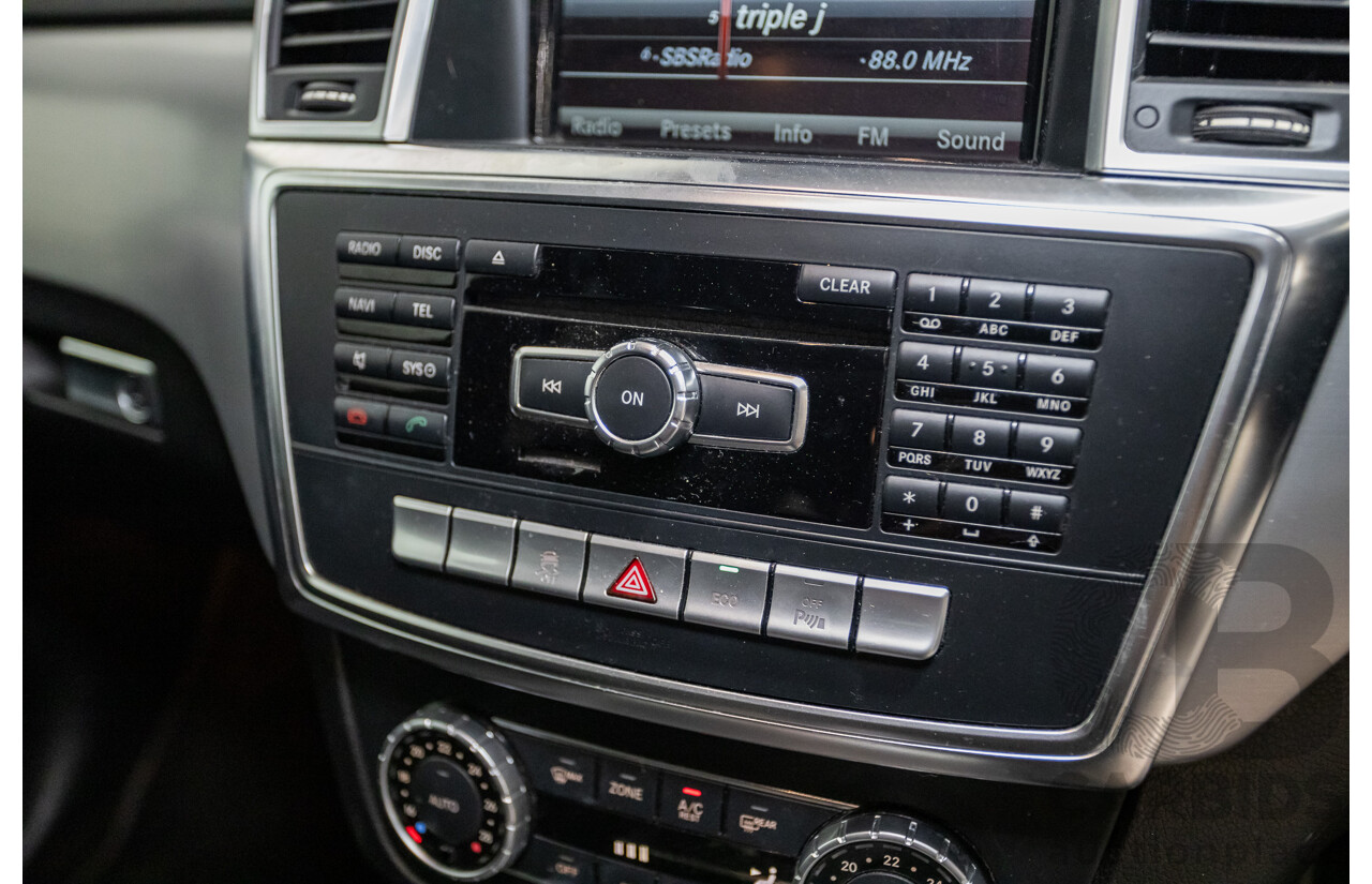 04/2014 Mercedes-Benz ML 250CDI BLUETEC (AWD) 166 MY14 4D Wagon Polar White Turbo Diesel 2.1L