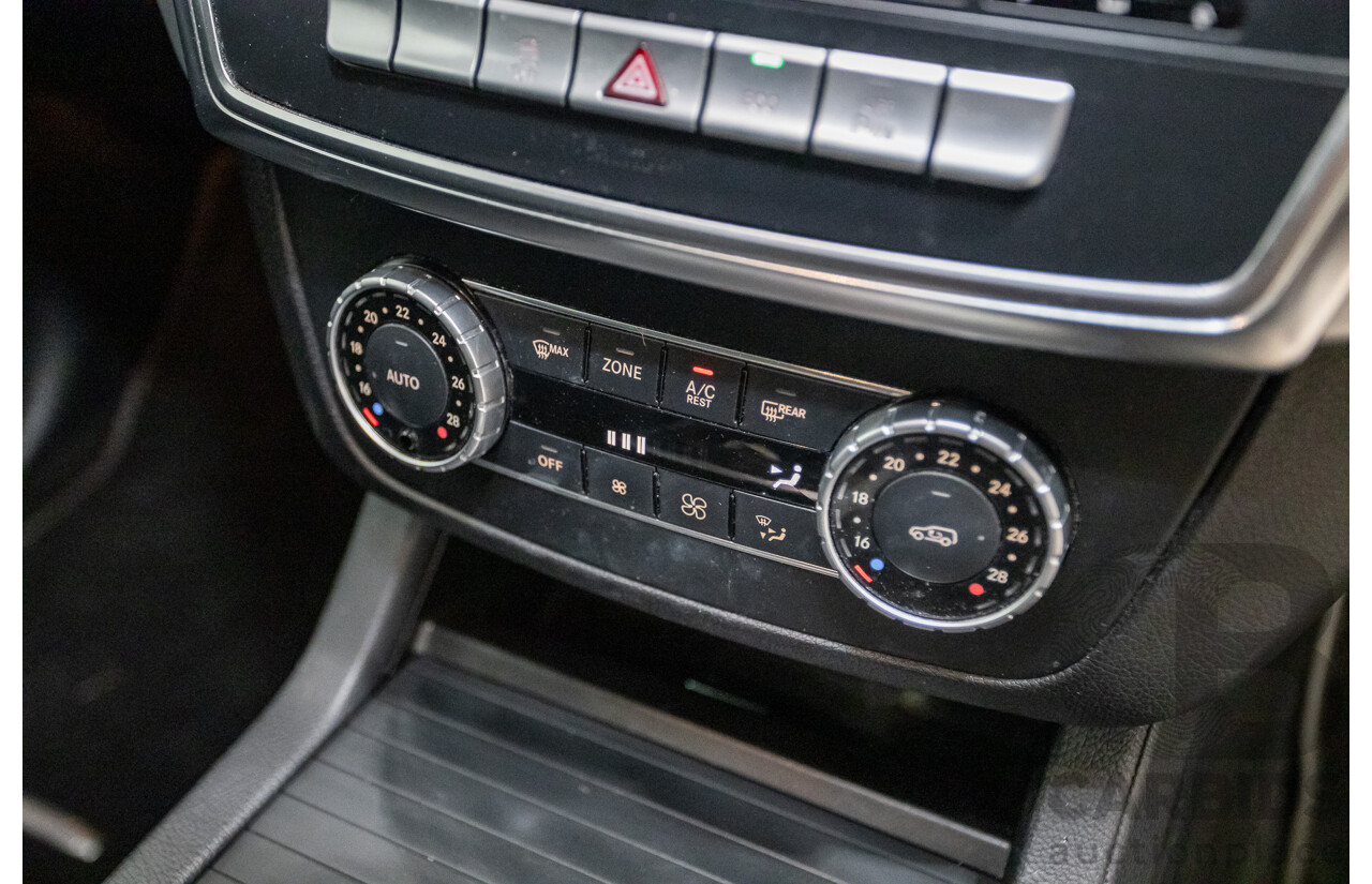 04/2014 Mercedes-Benz ML 250CDI BLUETEC (AWD) 166 MY14 4D Wagon Polar White Turbo Diesel 2.1L