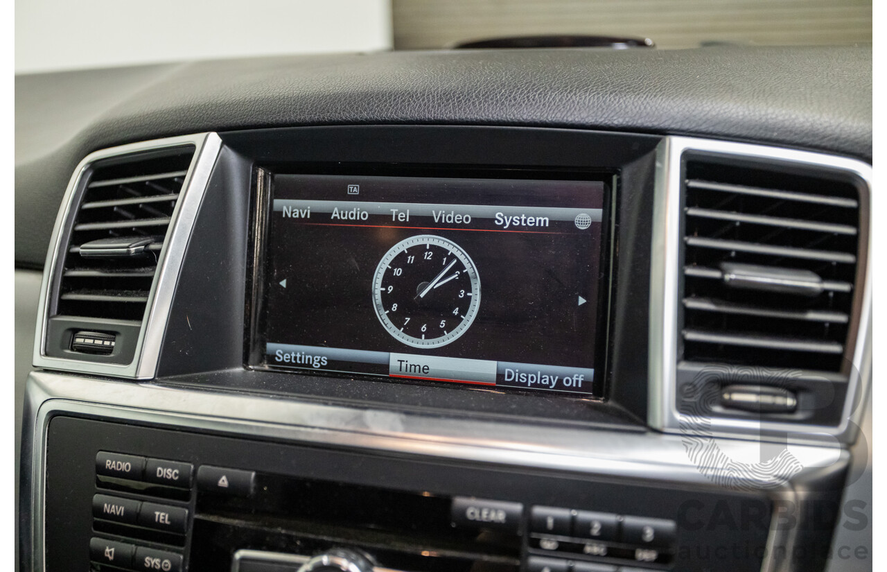 04/2014 Mercedes-Benz ML 250CDI BLUETEC (AWD) 166 MY14 4D Wagon Polar White Turbo Diesel 2.1L