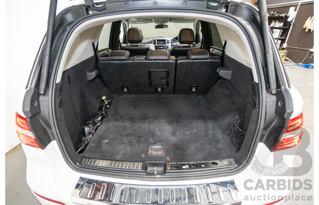 04/2014 Mercedes-Benz ML 250CDI BLUETEC (AWD) 166 MY14 4D Wagon Polar White Turbo Diesel 2.1L