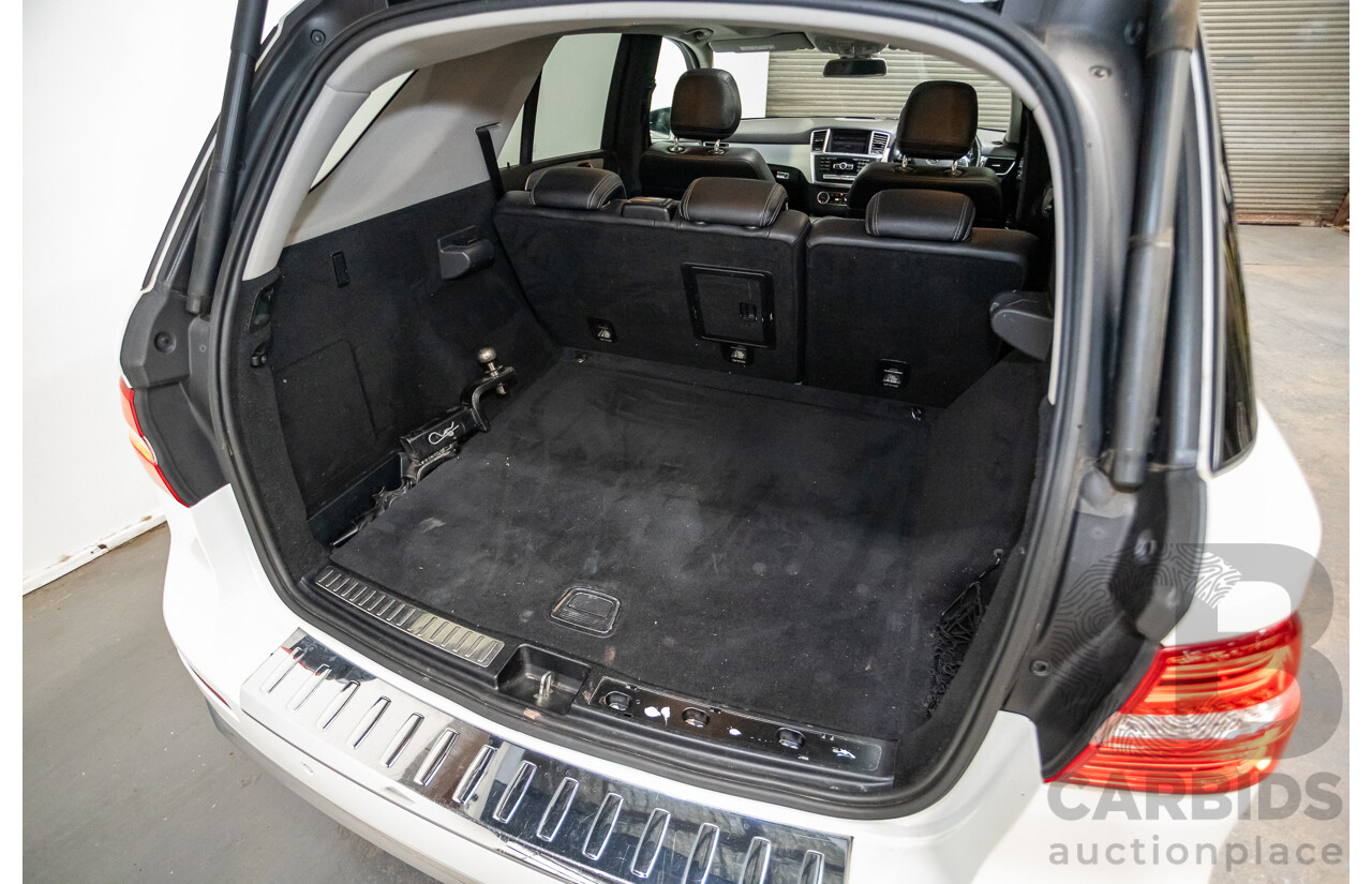 04/2014 Mercedes-Benz ML 250CDI BLUETEC (AWD) 166 MY14 4D Wagon Polar White Turbo Diesel 2.1L