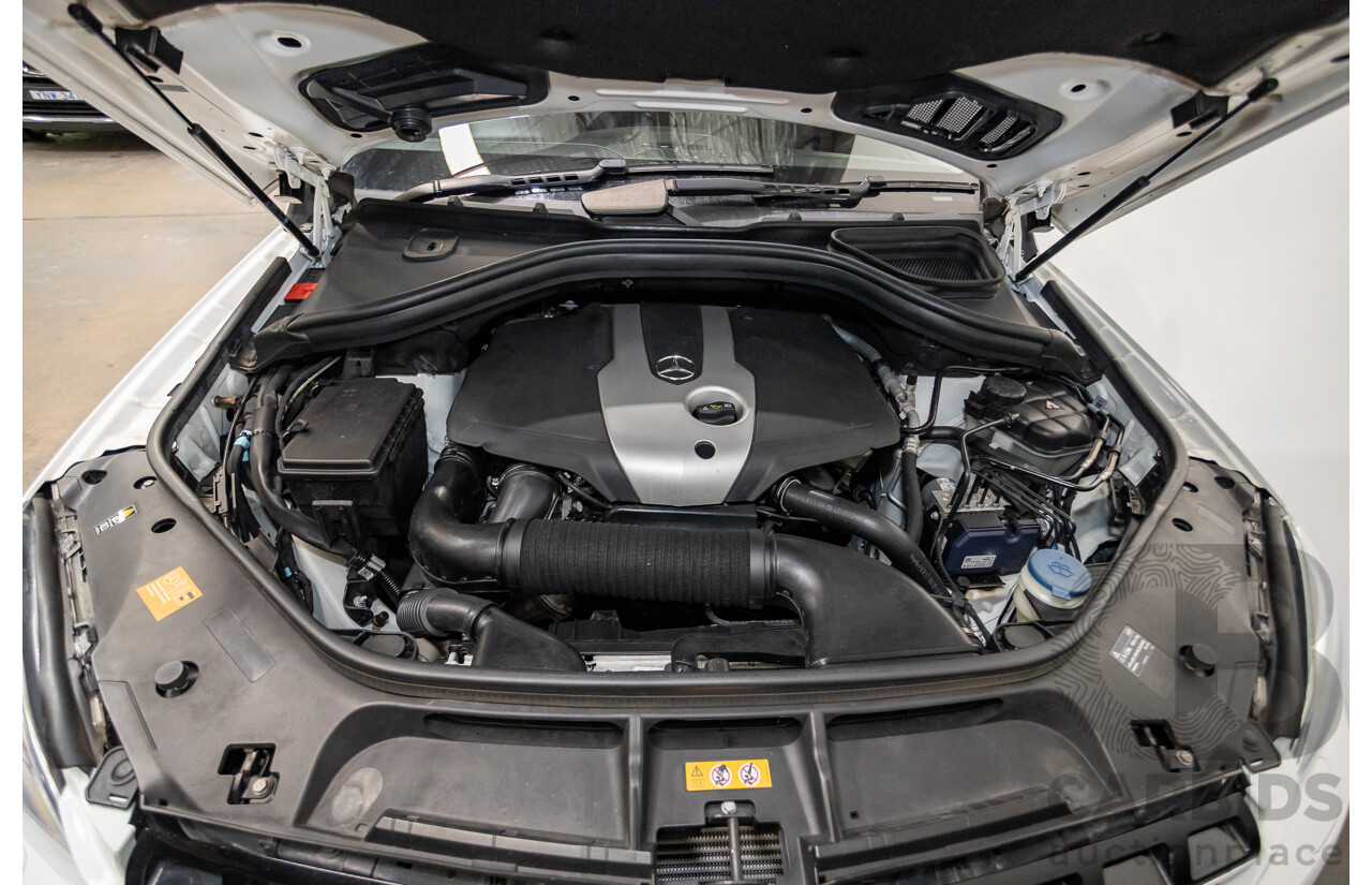 04/2014 Mercedes-Benz ML 250CDI BLUETEC (AWD) 166 MY14 4D Wagon Polar White Turbo Diesel 2.1L