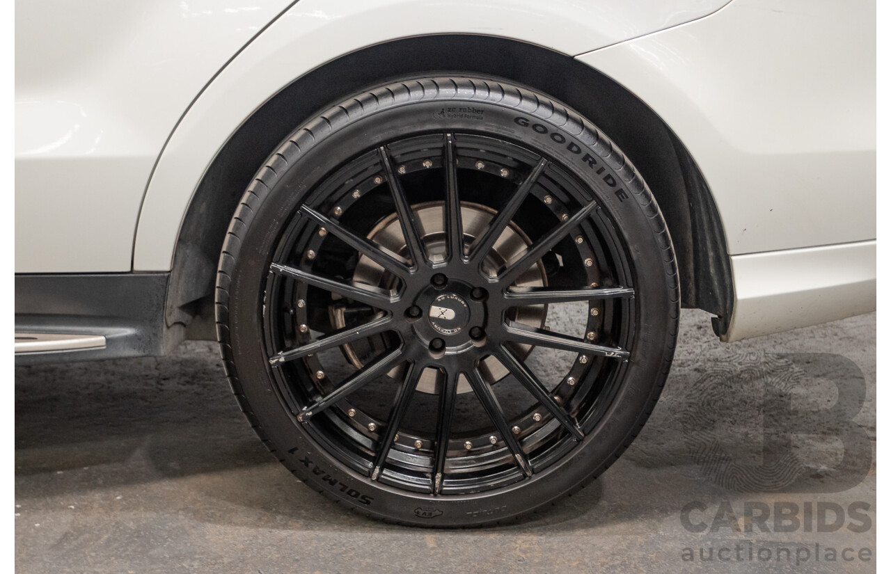 04/2014 Mercedes-Benz ML 250CDI BLUETEC (AWD) 166 MY14 4D Wagon Polar White Turbo Diesel 2.1L