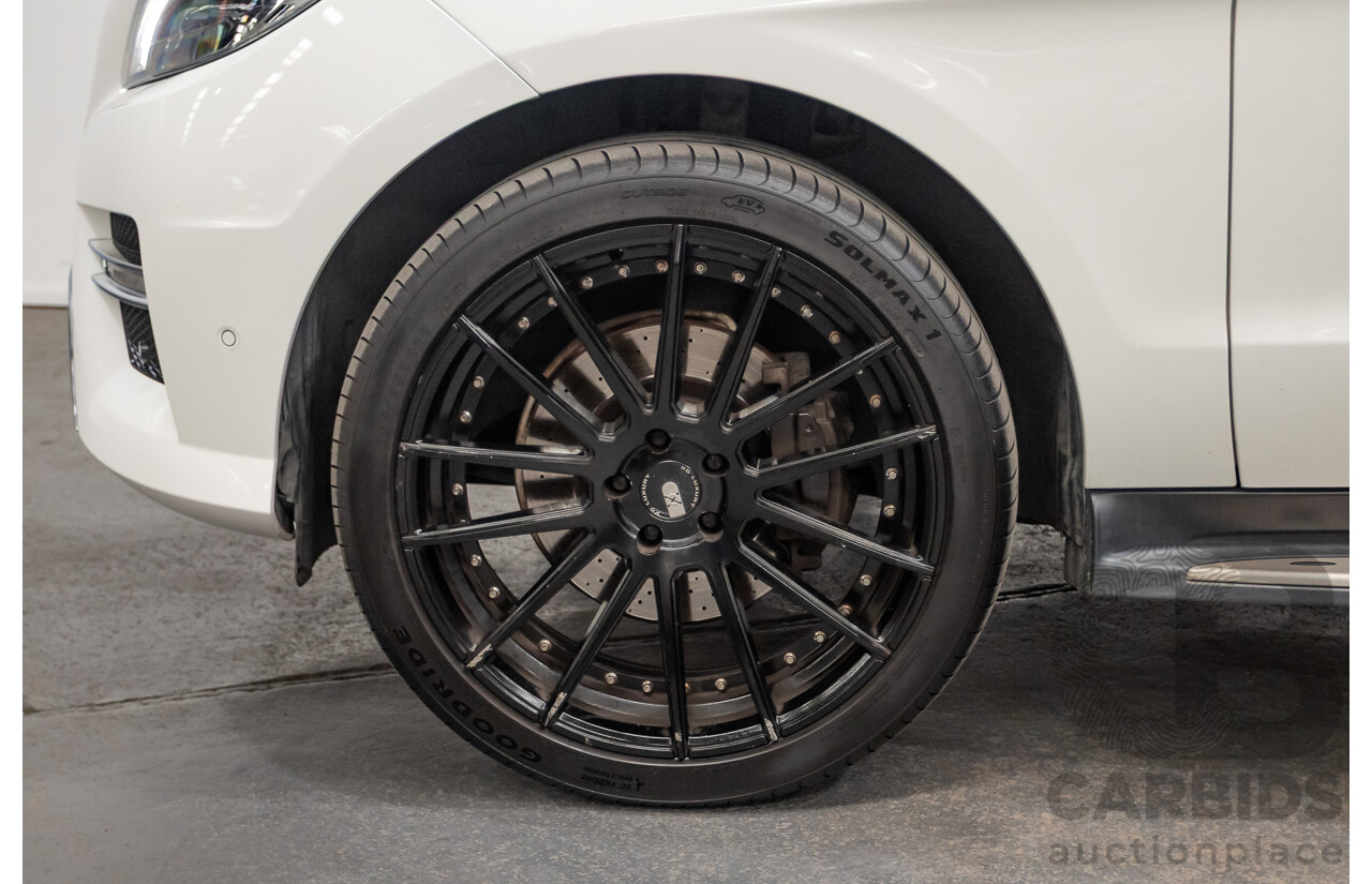 04/2014 Mercedes-Benz ML 250CDI BLUETEC (AWD) 166 MY14 4D Wagon Polar White Turbo Diesel 2.1L