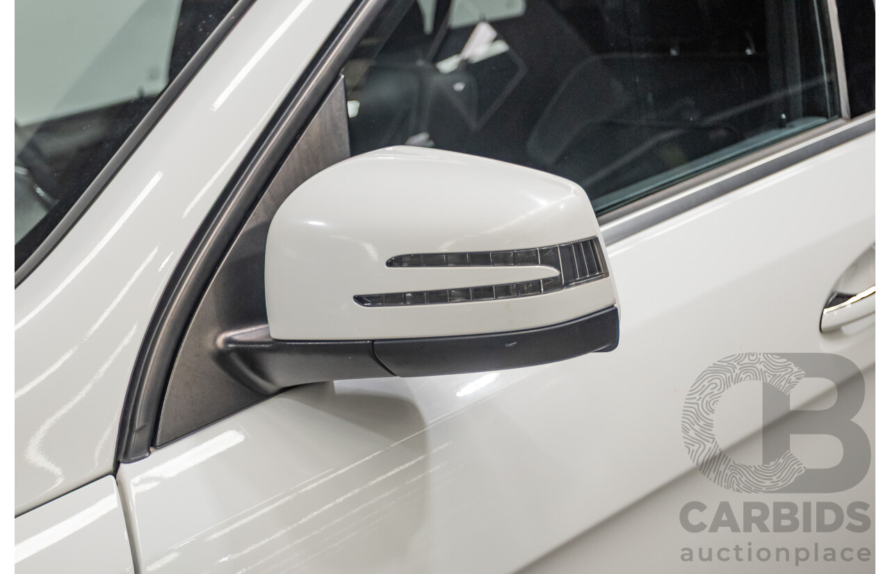 04/2014 Mercedes-Benz ML 250CDI BLUETEC (AWD) 166 MY14 4D Wagon Polar White Turbo Diesel 2.1L