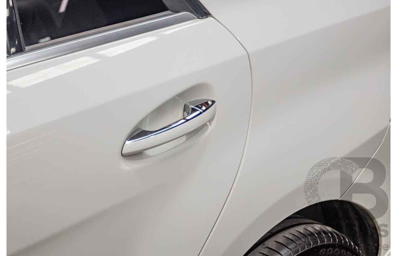 04/2014 Mercedes-Benz ML 250CDI BLUETEC (AWD) 166 MY14 4D Wagon Polar White Turbo Diesel 2.1L