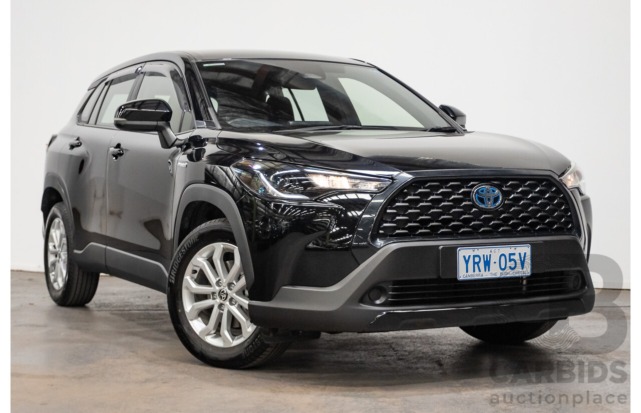 09/2022 Toyota Corolla Cross GX Hybrid MXGH10R 4D Wagon Eclipse Black 2.0L - 146kW Hybrid