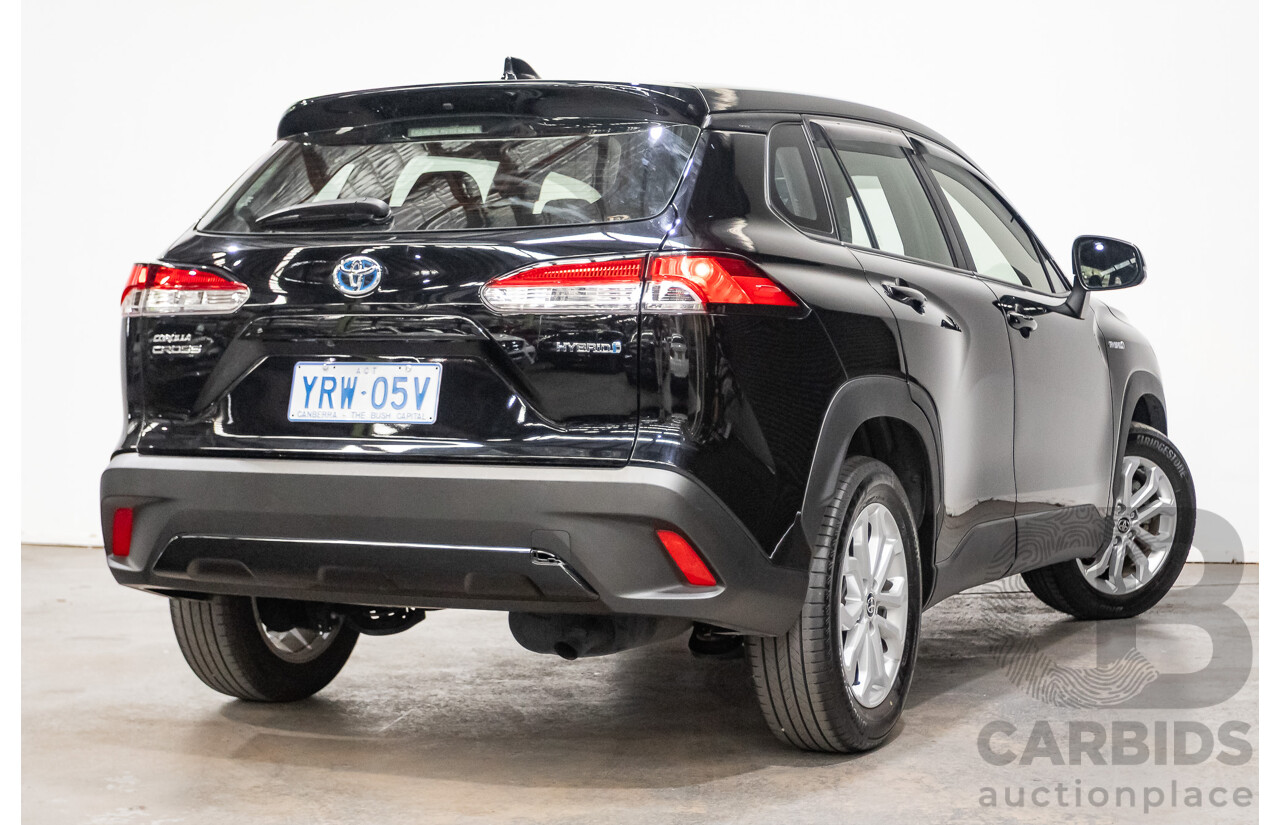 09/2022 Toyota Corolla Cross GX Hybrid MXGH10R 4D Wagon Eclipse Black 2.0L - 146kW Hybrid