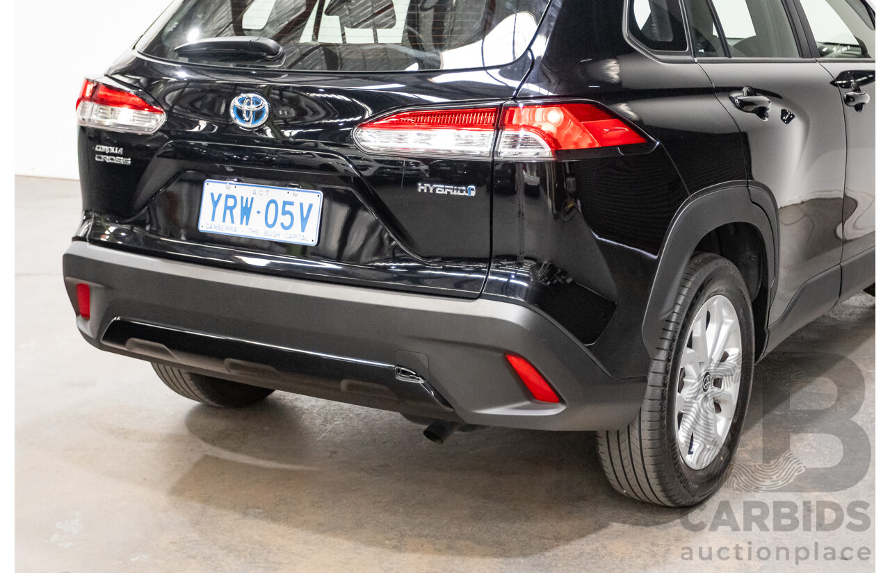 09/2022 Toyota Corolla Cross GX Hybrid MXGH10R 4D Wagon Eclipse Black 2.0L - 146kW Hybrid