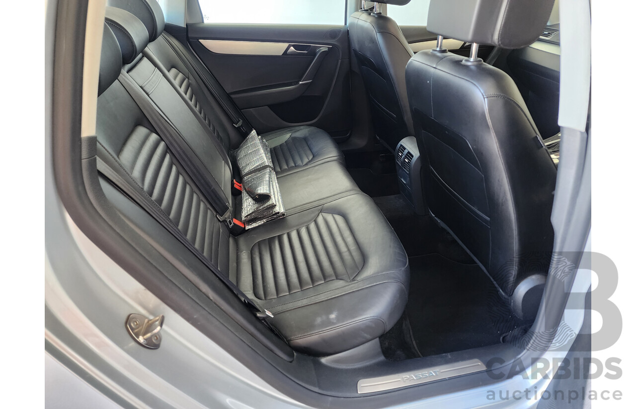 5/2013 Volkswagen Passat 130 TDI Highline 3C MY13.5 4d Wagon Silver 2.0L