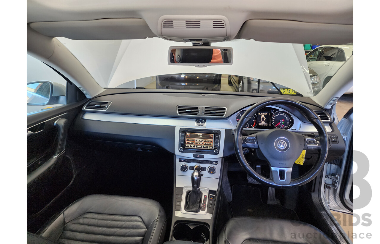 5/2013 Volkswagen Passat 130 TDI Highline 3C MY13.5 4d Wagon Silver 2.0L