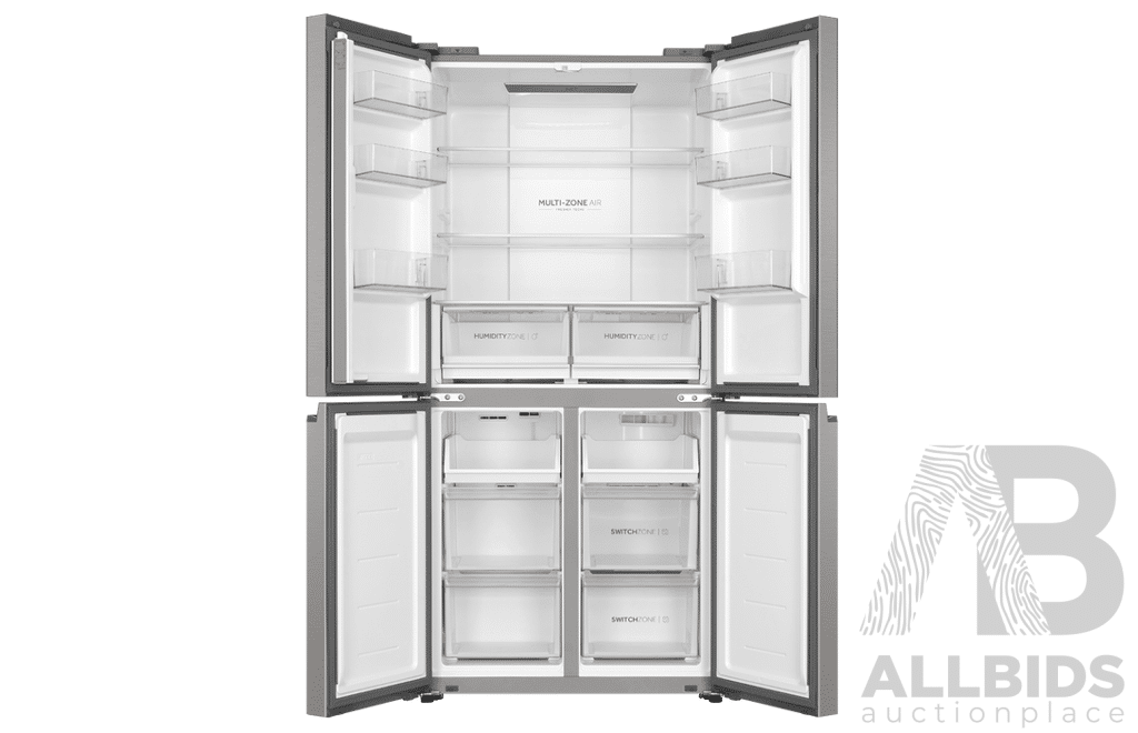 Haier 463L 600 Series Quad Door Refrigerator Freezer (HRF530YS)- ORP $1,599