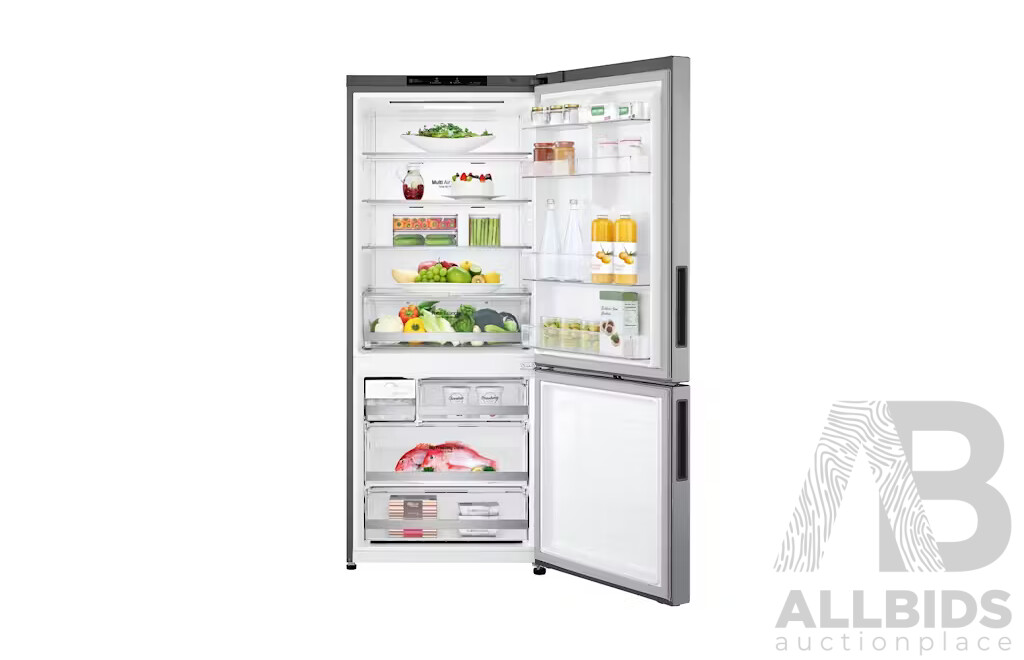 LG 420L Bottom Mount Fridge (GB-455PL) - ORP $1,599