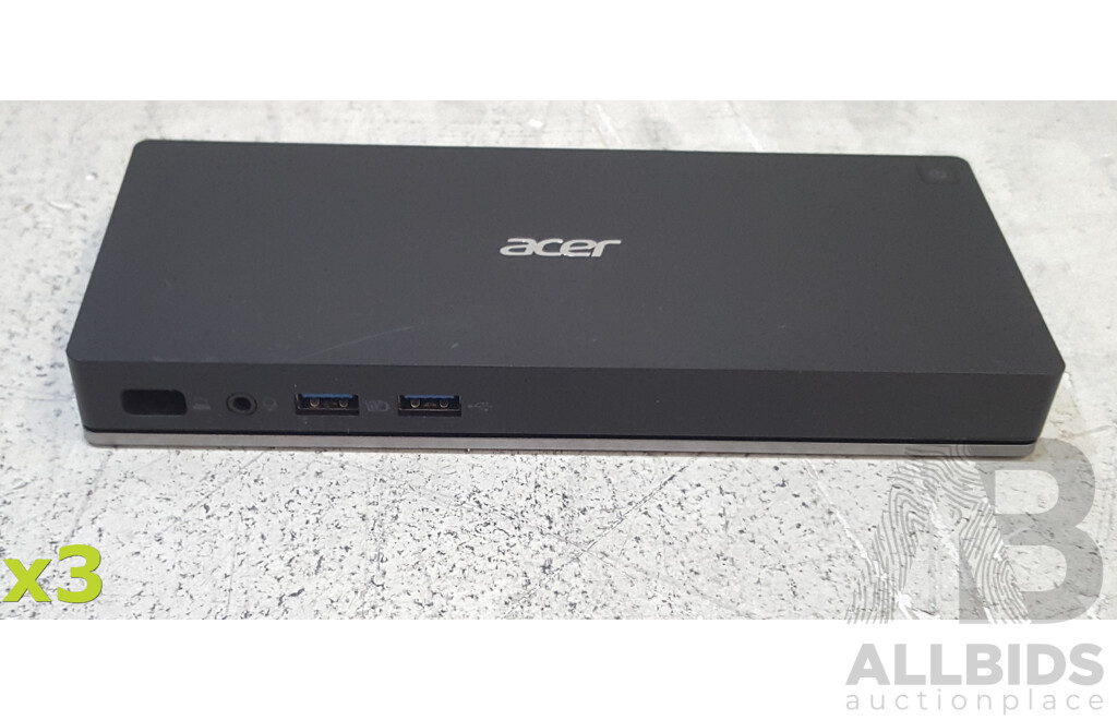 Acer (N18D1) USB Type-C Dock II - Lot of Three