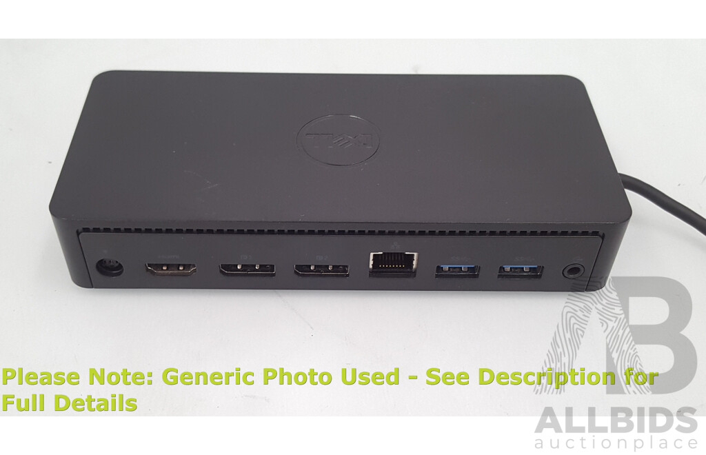 Dell (D6000) USB-C Docking Station w/ Power Supply