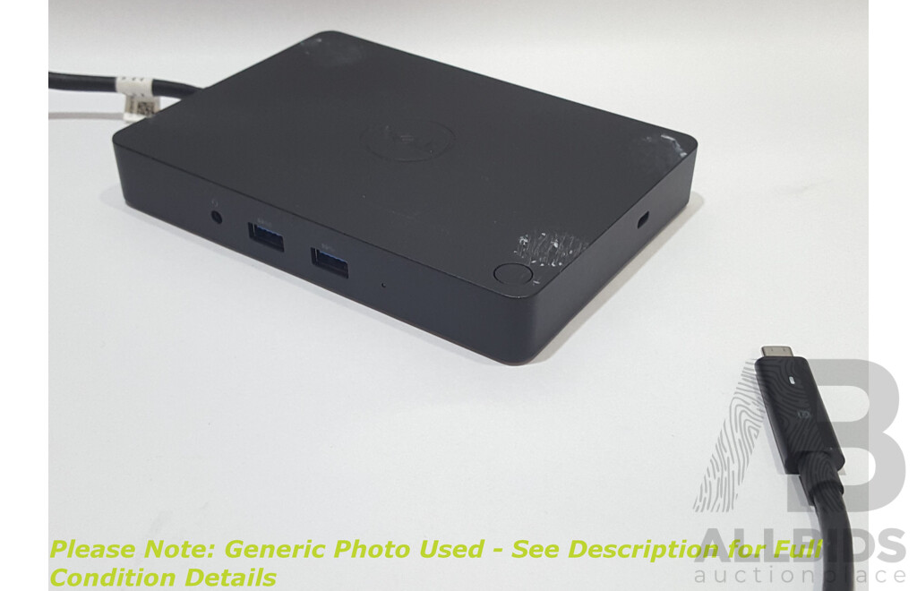 Dell (WD15) USB-C Docking Station w/ Power Supply