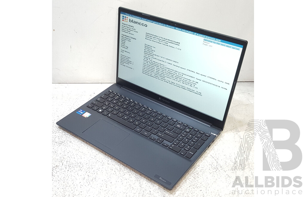 Toshiba Dynabook Tecra A50-K 12th Gen Intel Core i7 (1260P) 3.40GHz-4.70GHz 12-Core CPU 15.6-Inch Laptop
