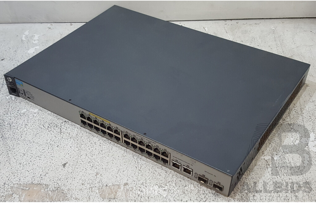 HP (J9779A) 2530-24 24-Port PoE+ Fast Ethernet Switch
