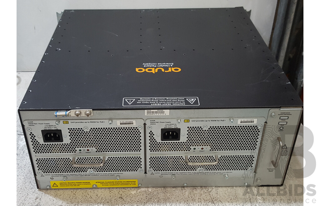 Aruba (J9850A) 5406R zl2 Network Chassis