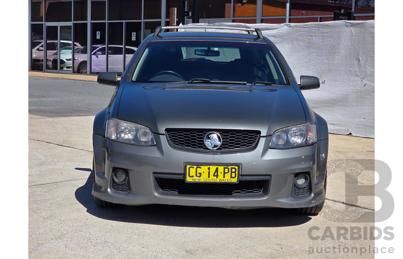 7/2011 Holden Commodore SV6 VE II 4d Sportwagon Grey 3.6L