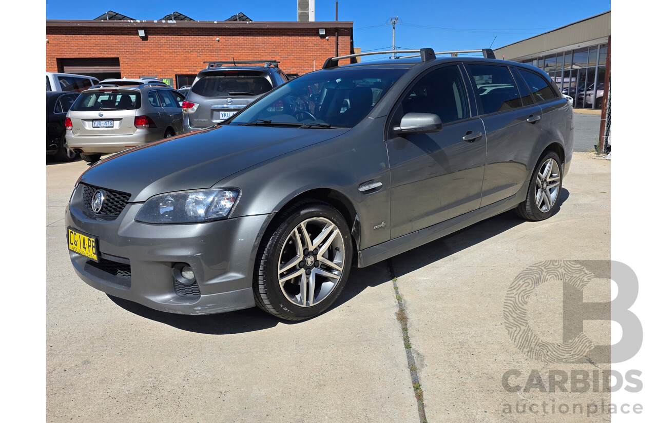 7/2011 Holden Commodore SV6 VE II 4d Sportwagon Grey 3.6L