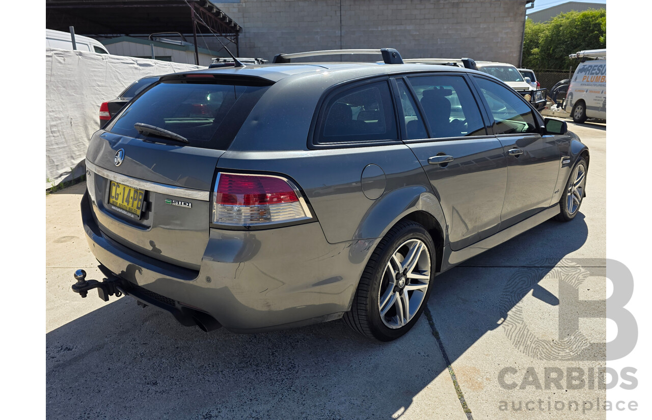7/2011 Holden Commodore SV6 VE II 4d Sportwagon Grey 3.6L