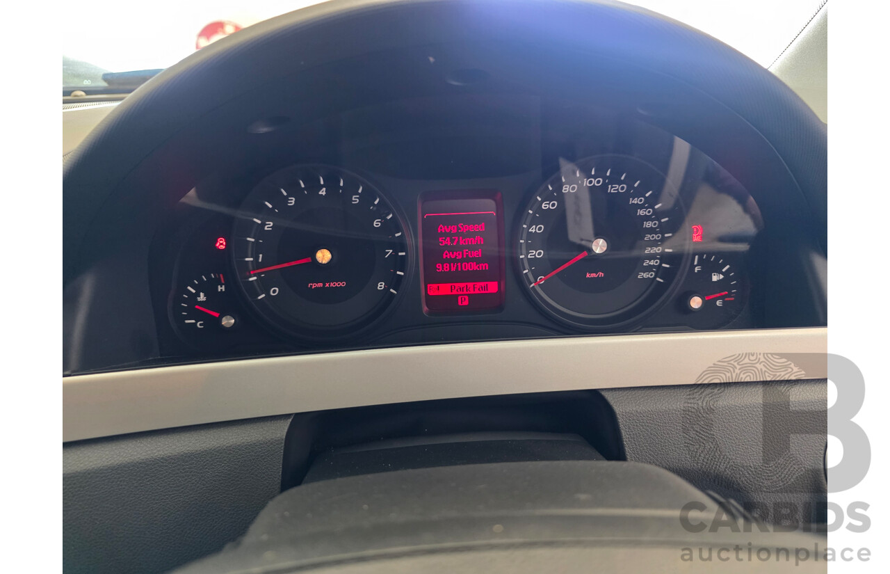 7/2011 Holden Commodore SV6 VE II 4d Sportwagon Grey 3.6L