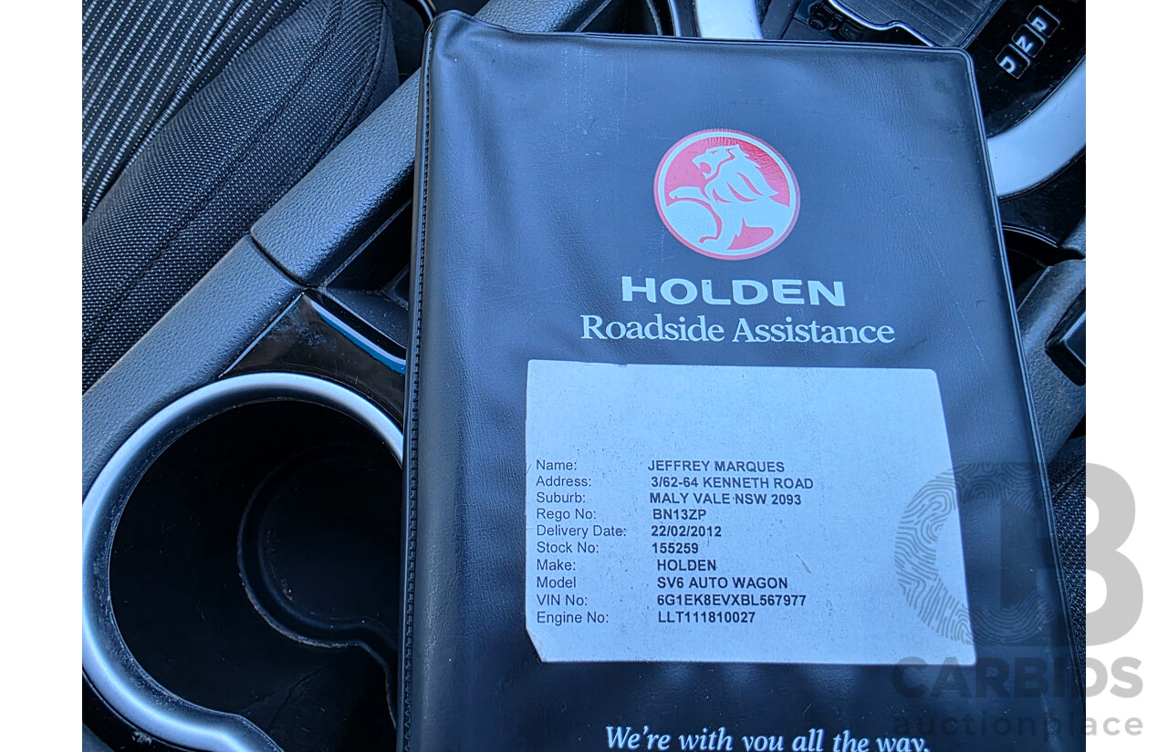 7/2011 Holden Commodore SV6 VE II 4d Sportwagon Grey 3.6L