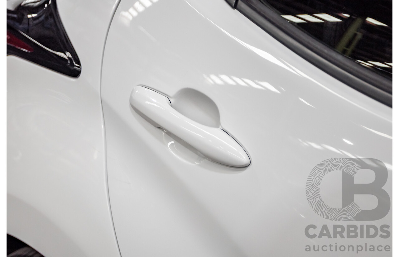 6/2020 Toyota Yaris Ascent Sport MXPA10R 5D Hatchback Glacier White 1.5L