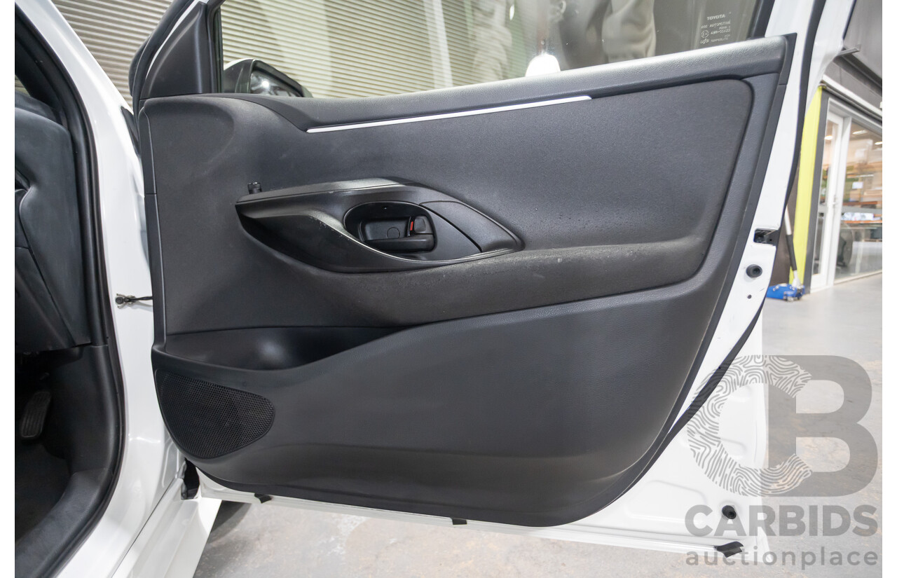 6/2020 Toyota Yaris Ascent Sport MXPA10R 5D Hatchback Glacier White 1.5L